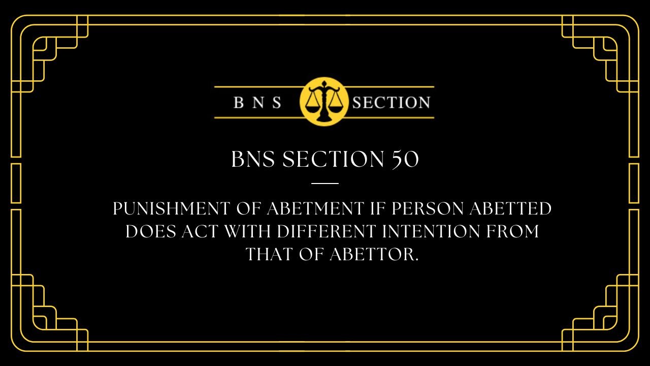 BNS Section 50