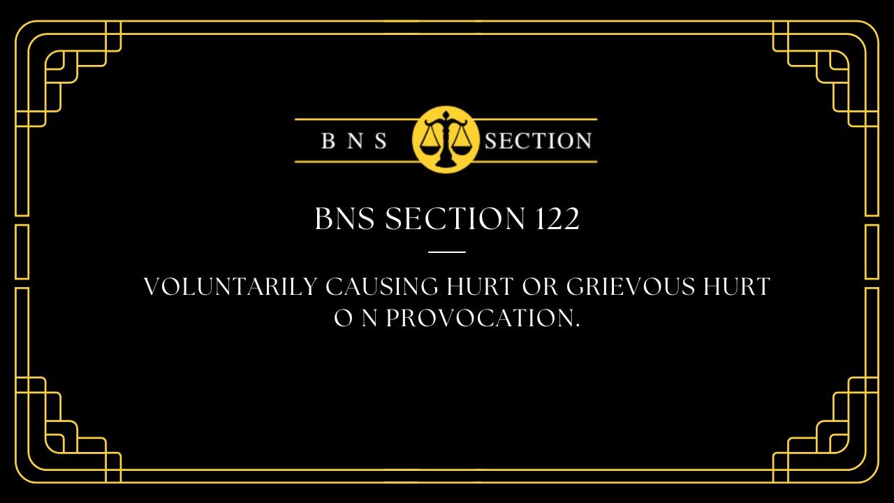 BNS Section 122