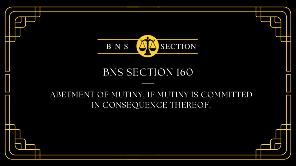 BNS Section 160