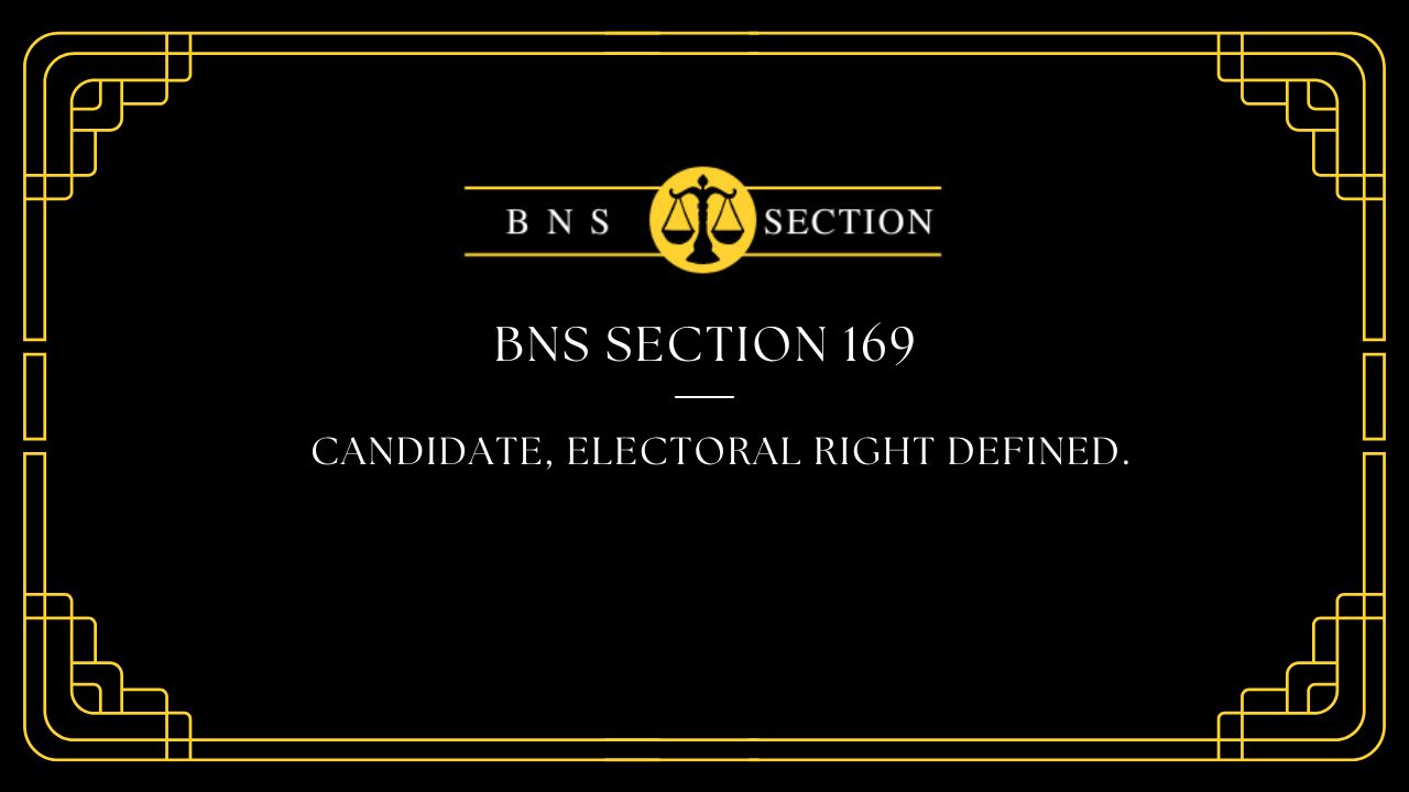 BNS Section 169