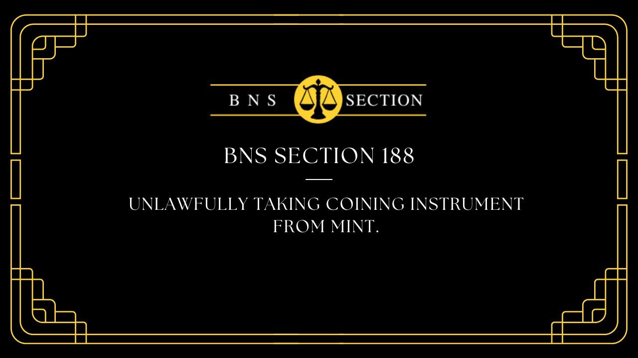 BNS Section 188