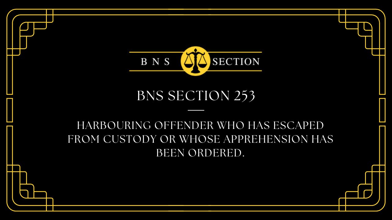 BNS Section 253