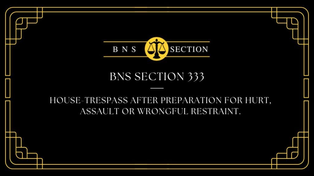 BNS Section 333