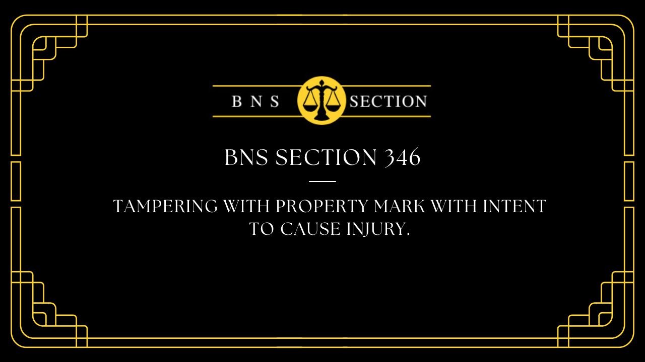 BNS Section 346