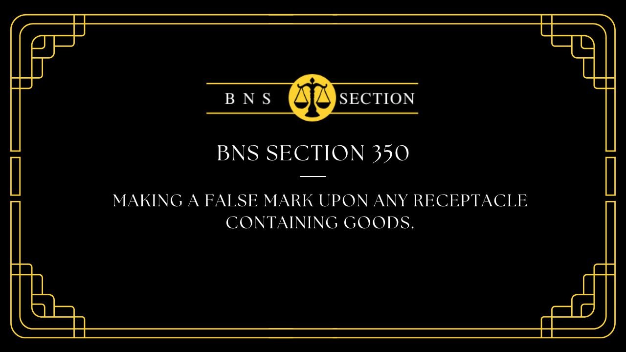 BNS Section 350