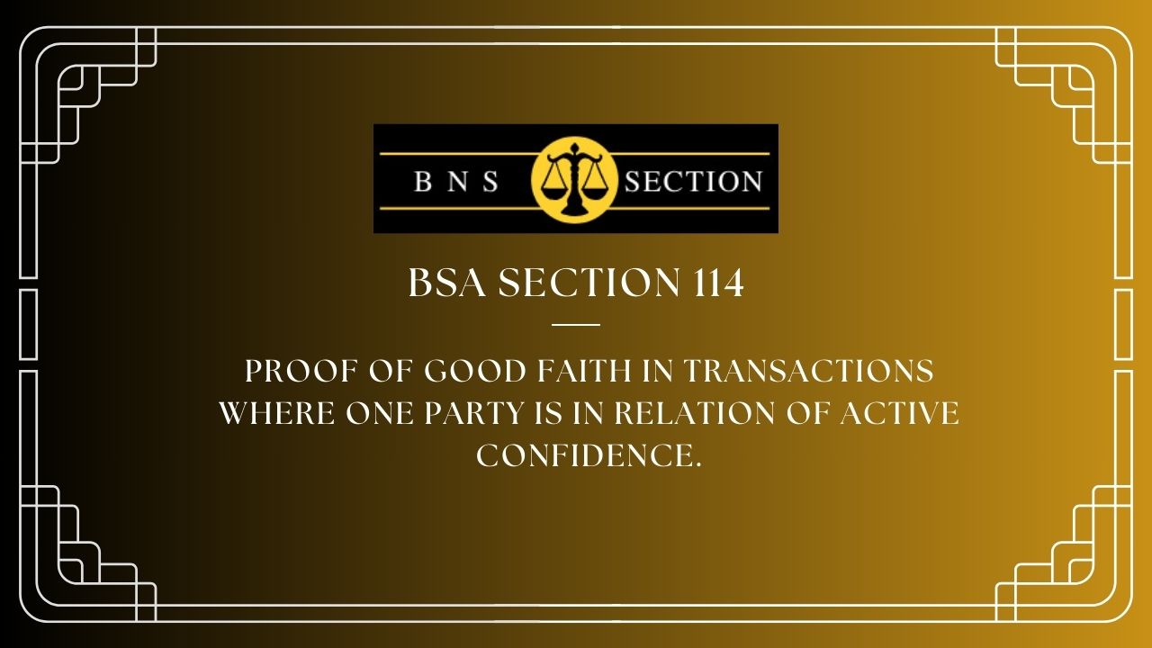 BSA Section 114