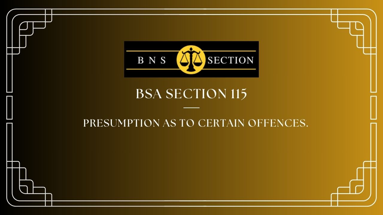 BSA Section 115