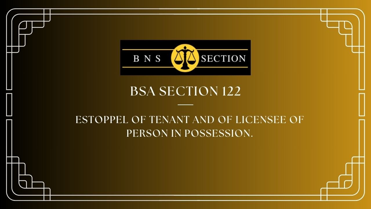 BSA Section 122