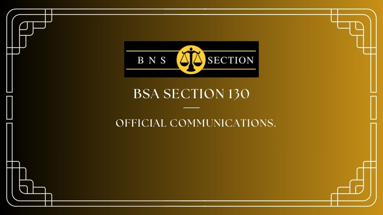 BSA Section 130