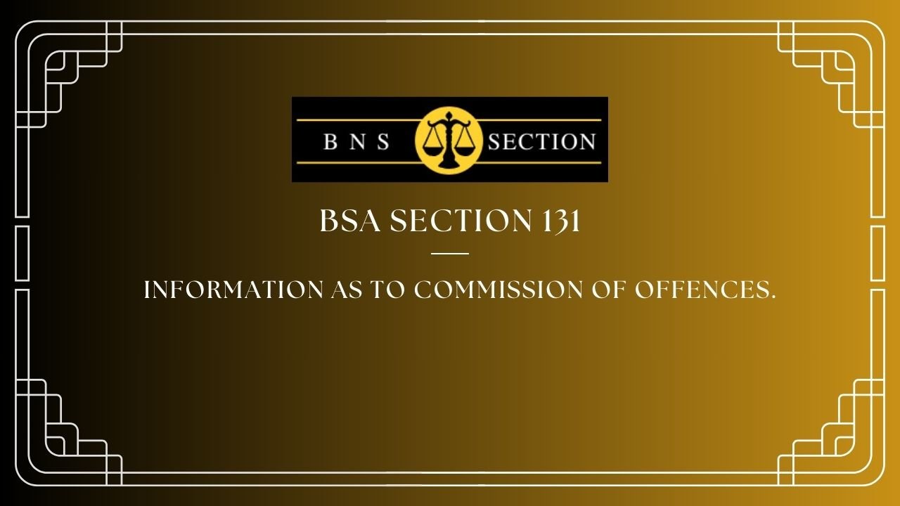 BSA Section 131